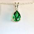 10x7 Pear Pendant - click to enlarge