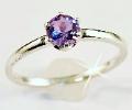 5mm Twilite Mt St Helens Stone in Sterling Silver