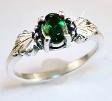 Black Hills Silver Mt St Helens Oval Stone Ring
